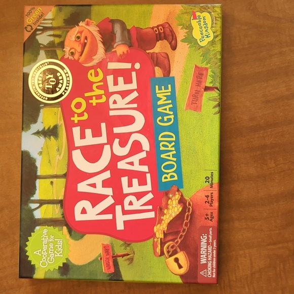 Peaceable Kingdom Toys Peaceable Kingdom Race To The Treasure